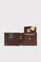 Zoozie Bags Cartera para Hombre Arnold Crazy, Piel Auténtica 100%, Marrón Elegante y Sofisticada para Uso Diario y Regalo Perfecto